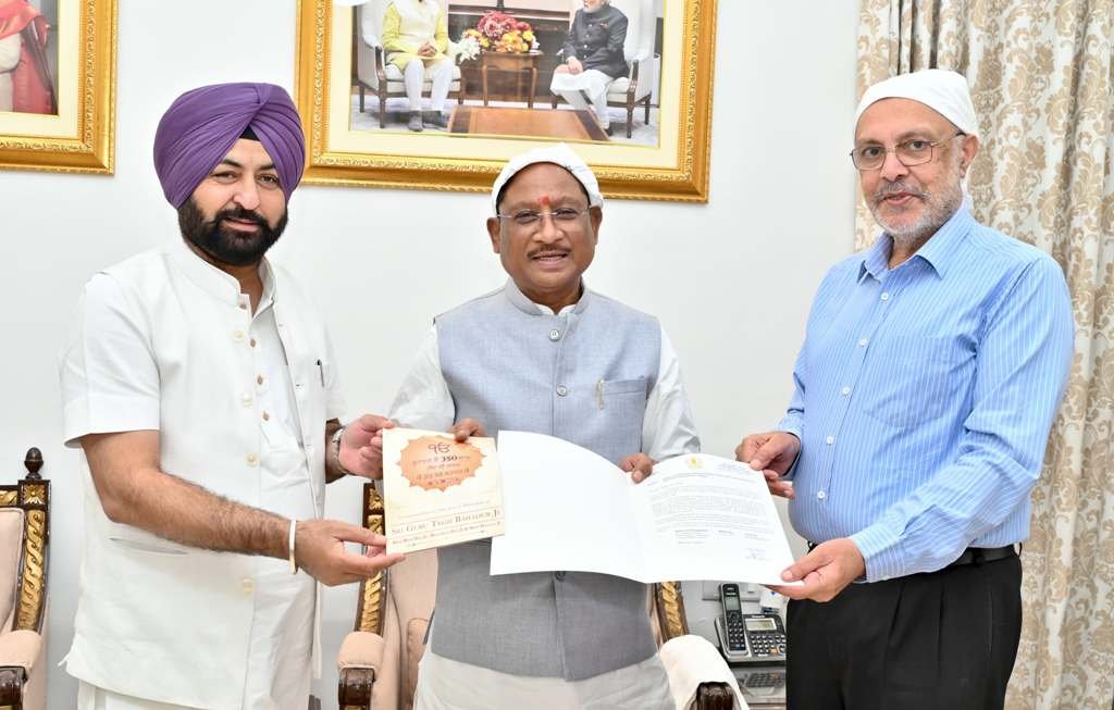 मुख्यमंत्री साय से पंजाब के मंत्रियों ने की मुलाकात