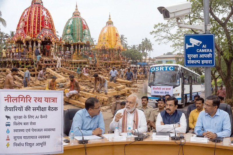 नीलगिरि रथ यात्रा की तैयारियां तेज, सुरक्षा के लिए लगेंगे AI कैमरे, चलेंगी विशेष बसें