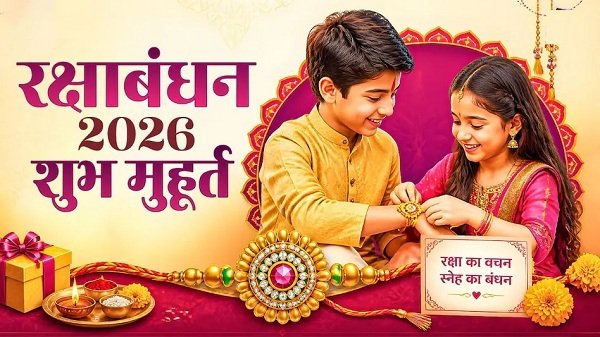रक्षाबंधन आज, जानिए राखी बांधने के शुभ मुहूर्त
